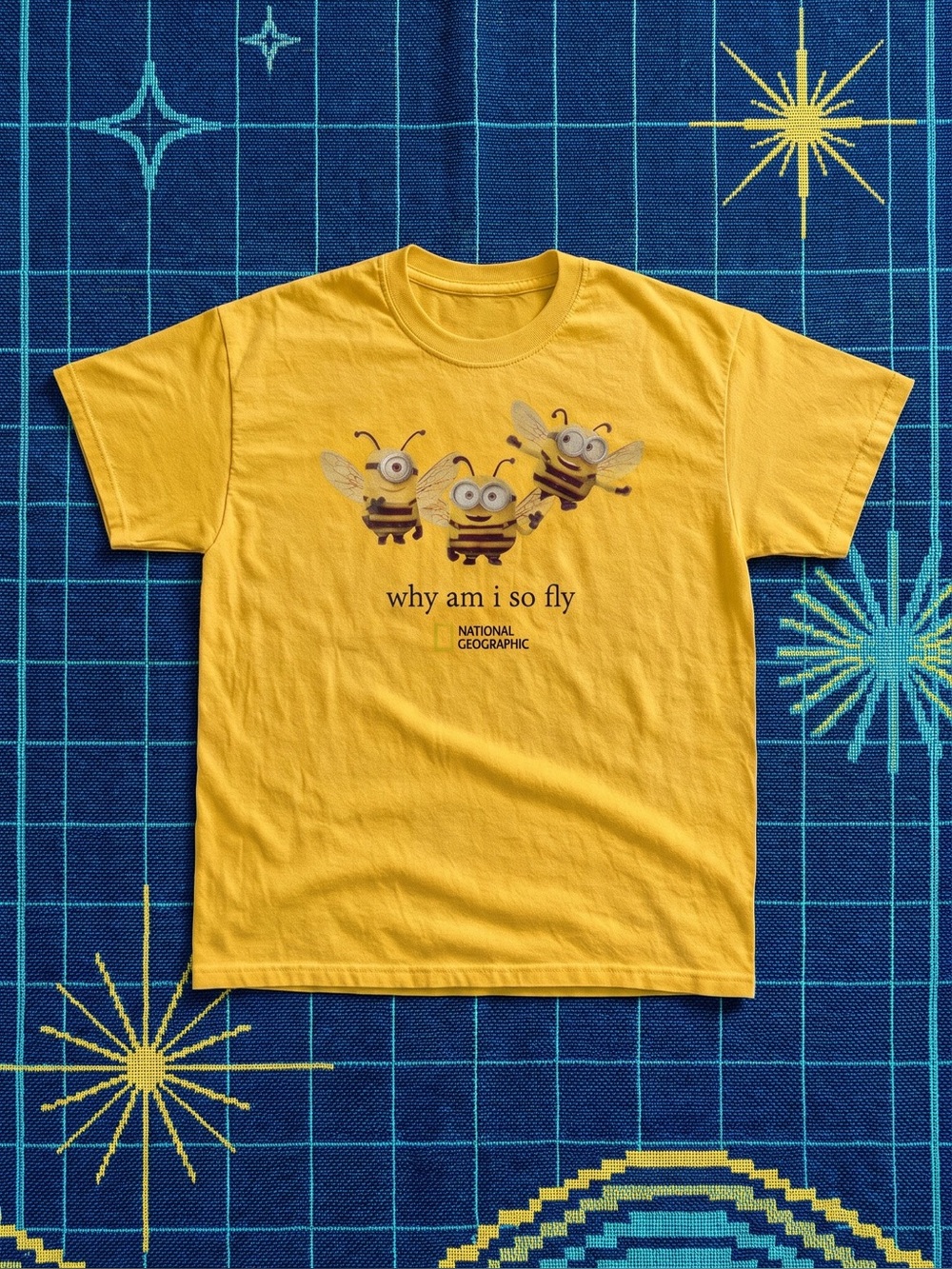 🔥 Vintage Style "Why Am I So Fly" Graphic Tee (Gildan Heavy Cotton)